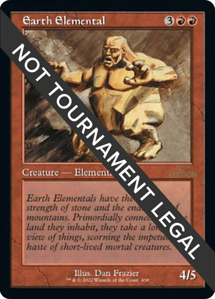 Earth Elemental (Retro Frame) (438)