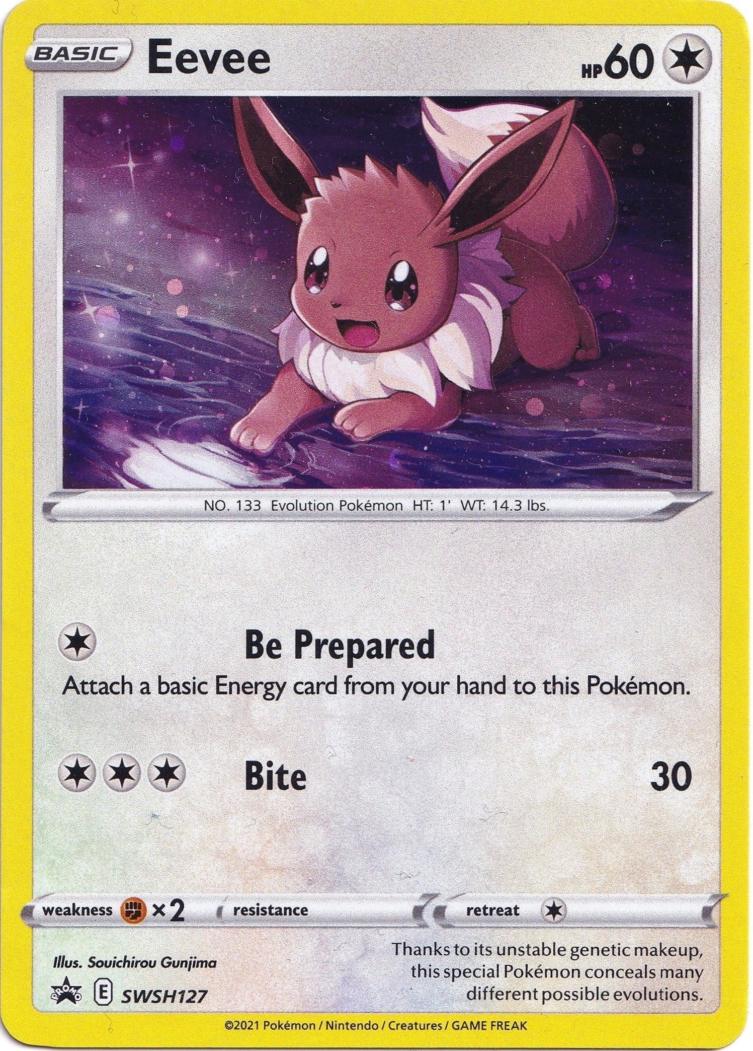 Eevee - SWSH127 (SWSH127) (SWSH: Sword & Shield Promo Cards)