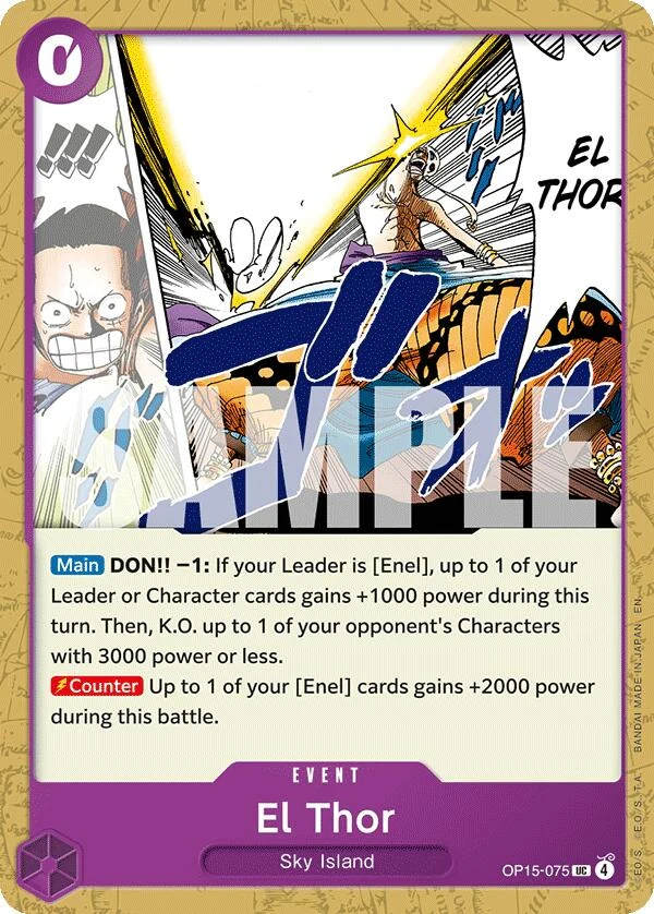 El Thor (OP15-075) (Adventure on Kami's Island)
