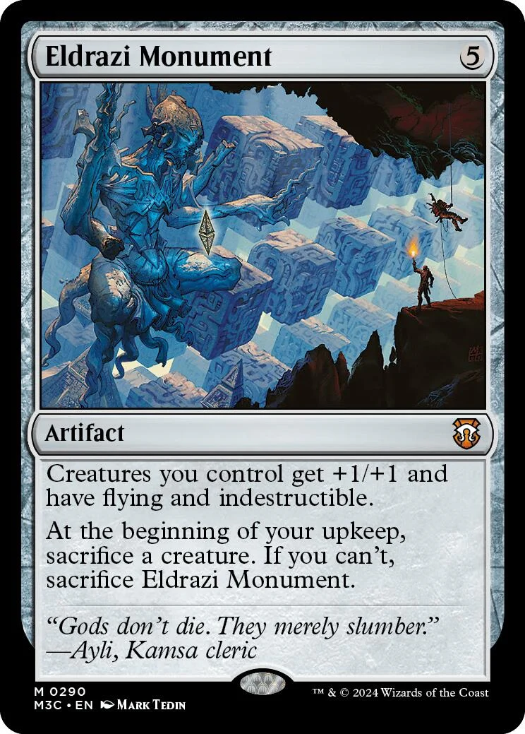 Eldrazi Monument (Ripple Foil) (290)