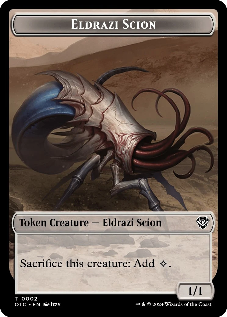 Eldrazi Scion // Treasure Double-Sided Token (2 // 18)