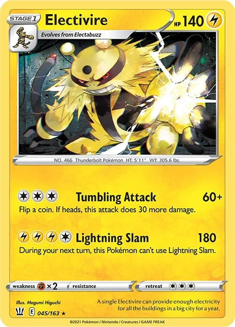 Electivire (045/163) (SWSH05: Battle Styles)