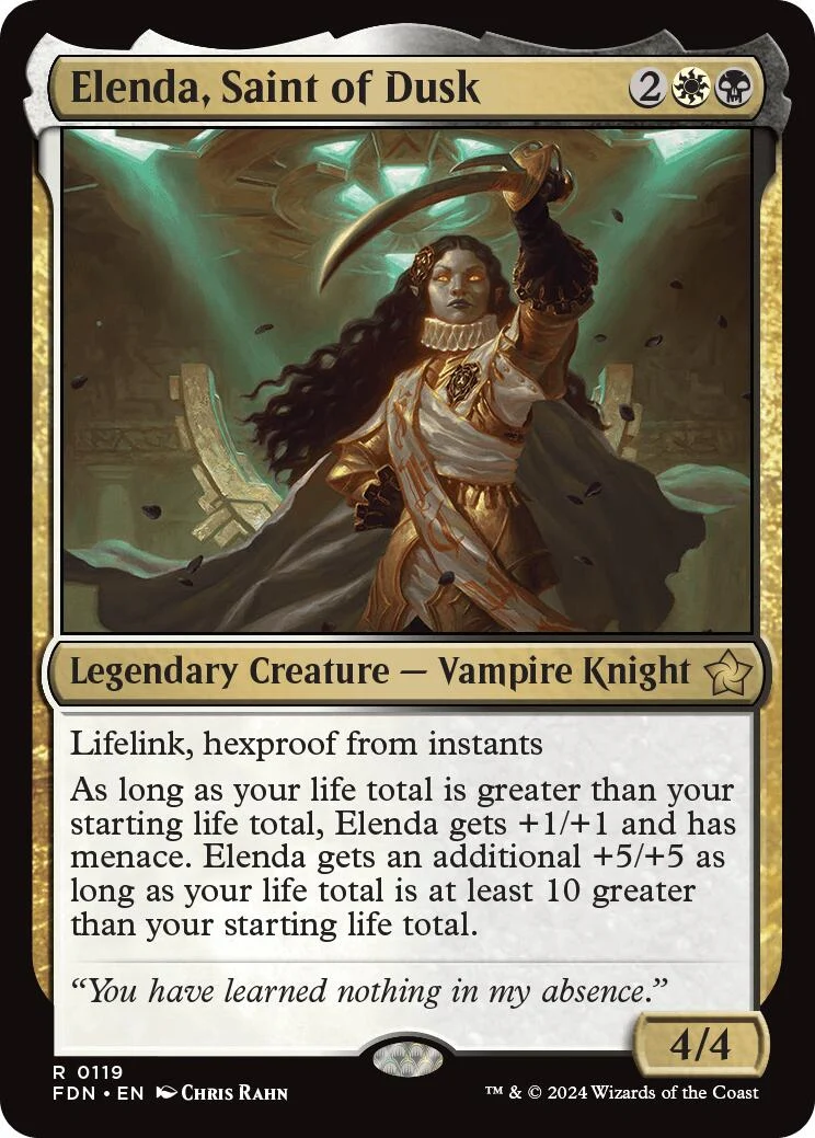 Elenda, Saint of Dusk (119) (Foundations)