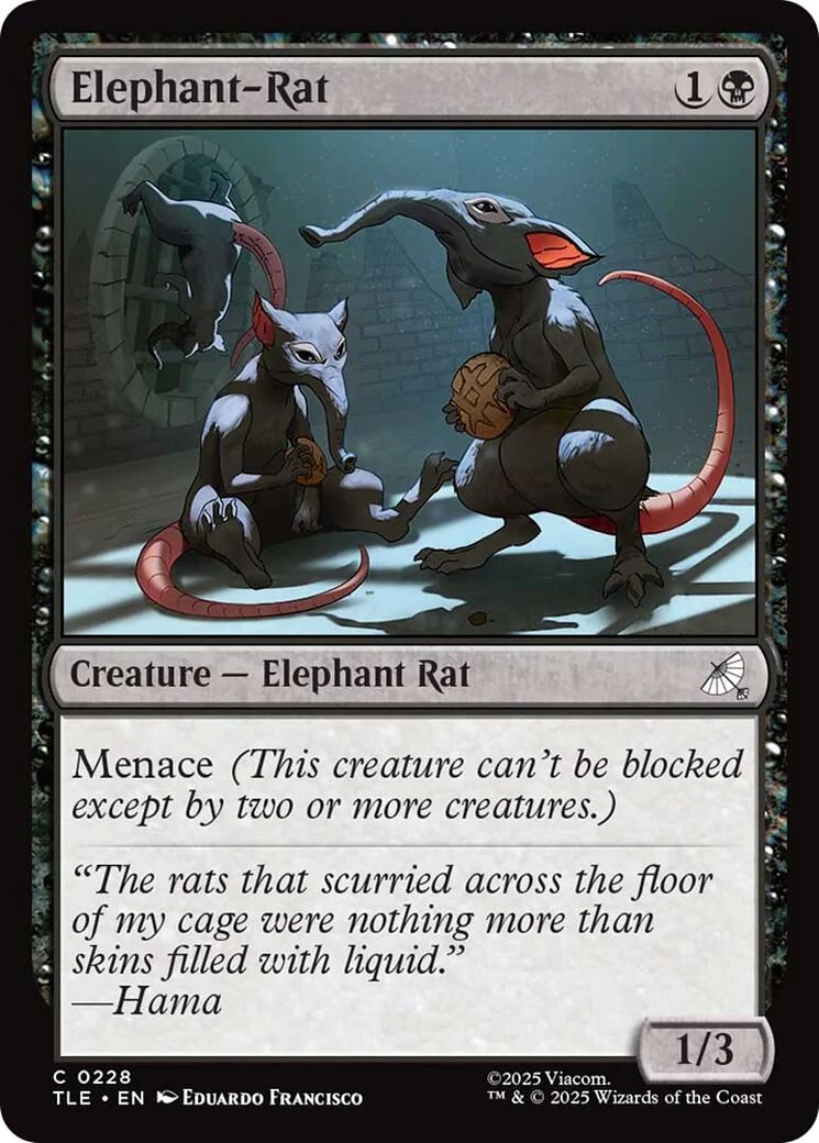 Elephant-Rat (228) (Avatar: The Last Airbender: Eternal-Legal)