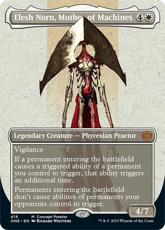 Elesh Norn, Mother of Machines (Concept Praetor) (416) (Phyrexia: All Will Be One)