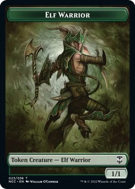 Elf Warrior // Wurm Double-Sided Token (23 // 31)