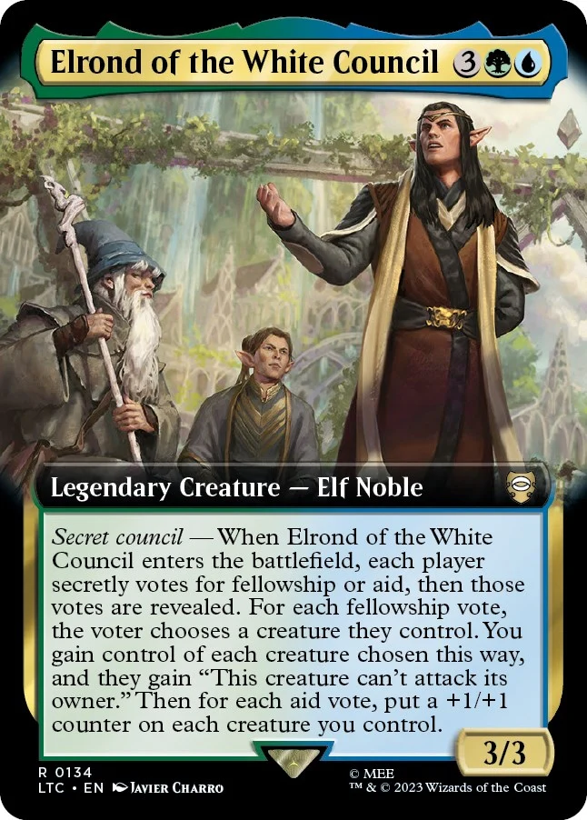 Elrond of the White Council (Extended Art) (134)