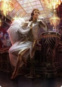 Elspeth Resplendent Art Card (3/81) (3)