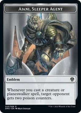 Emblem - Ajani, Sleeper Agent (25)