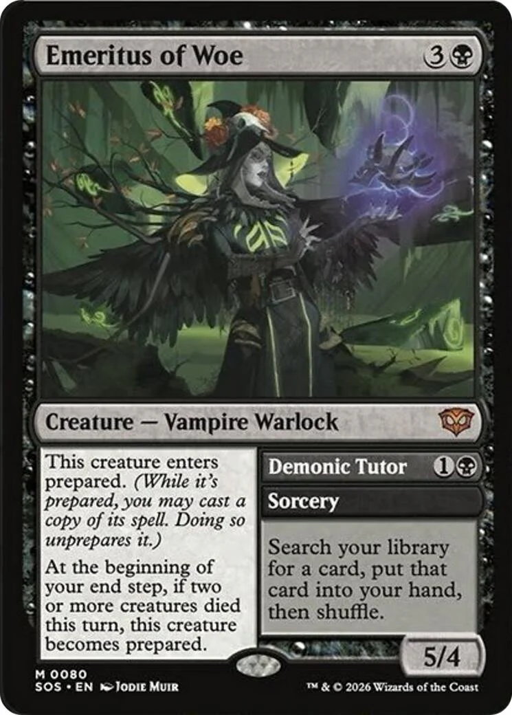 Emeritus of Woe (80) (Secrets of Strixhaven)