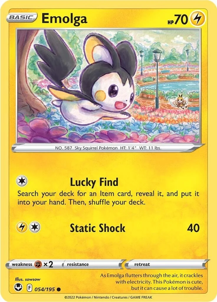 Emolga (054/195) (SWSH12: Silver Tempest)