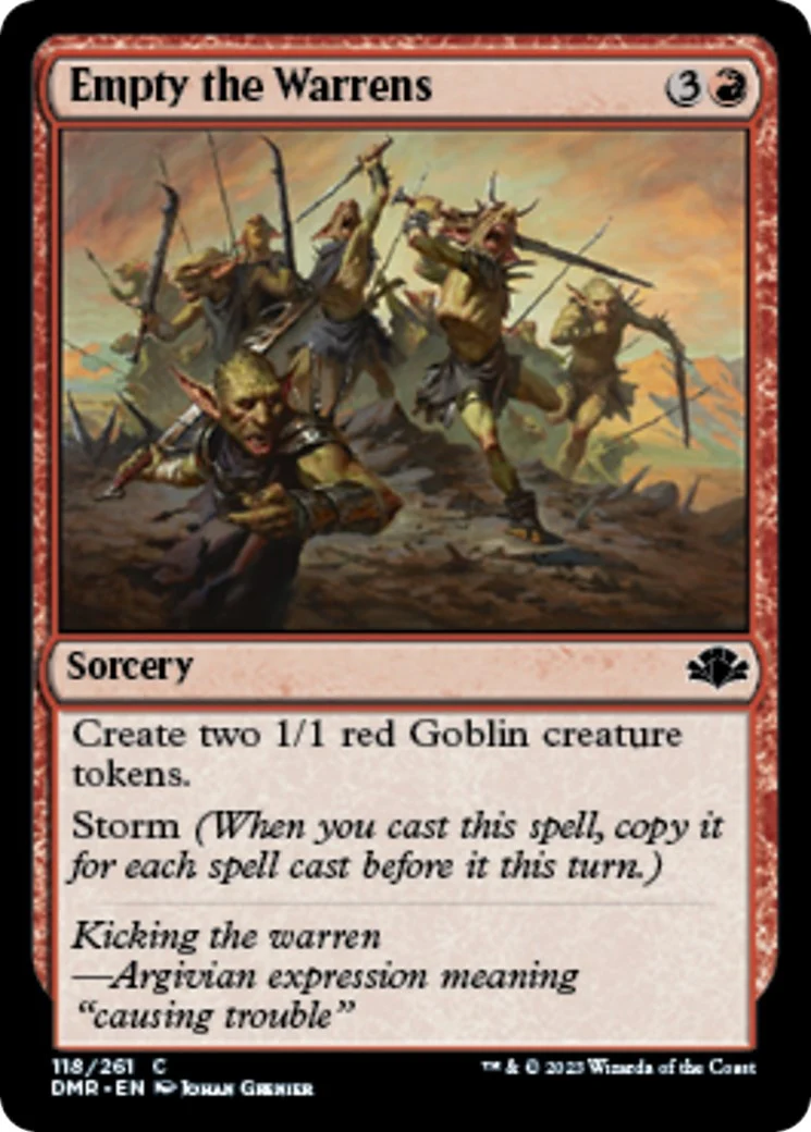 Empty the Warrens (118)