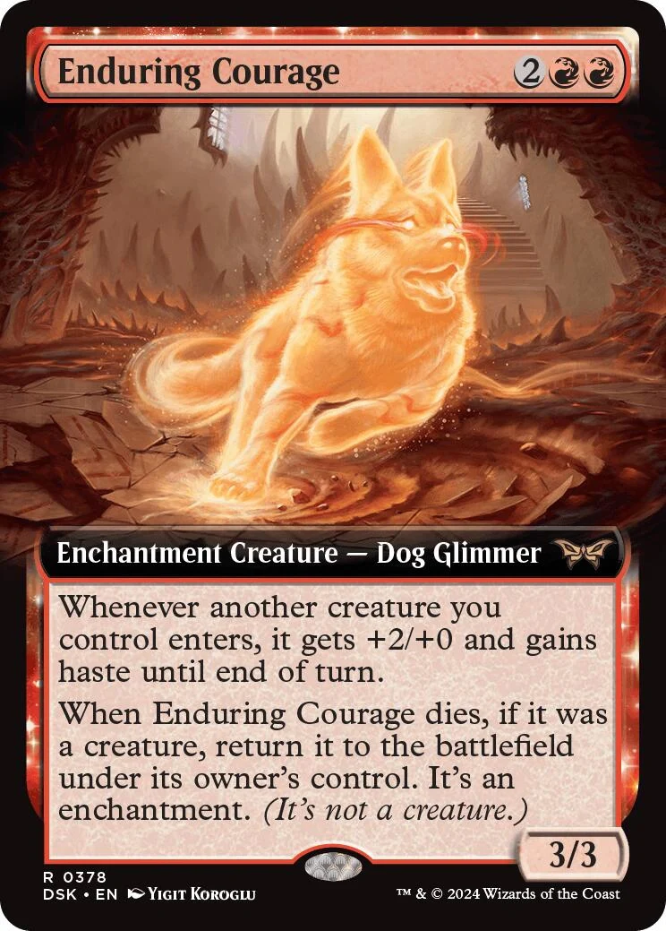 Enduring Courage (Extended Art) (378)