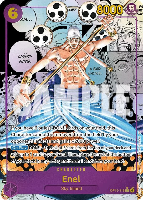 Enel (OP15-118) (Manga) (OP15-118) (Adventure on Kami's Island)