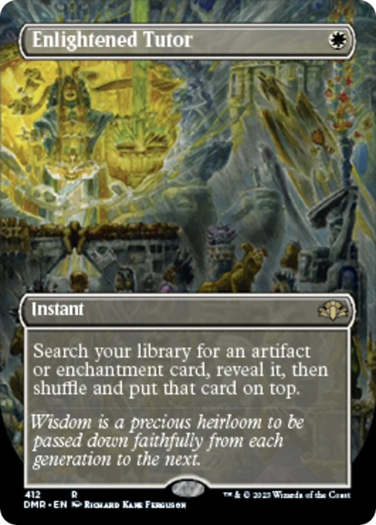 Enlightened Tutor (Borderless) (412)