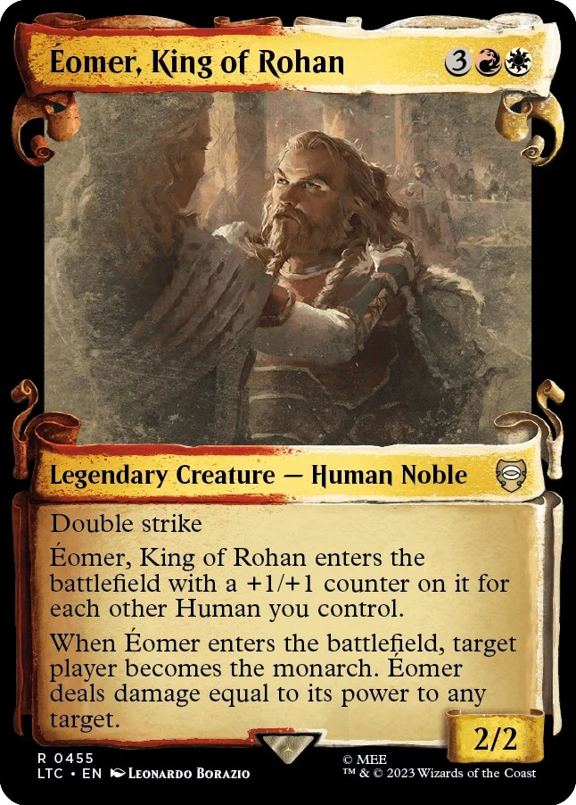Eomer, King of Rohan (Showcase Scrolls) (455)