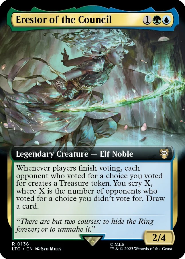 Erestor of the Council (Extended Art) (136)