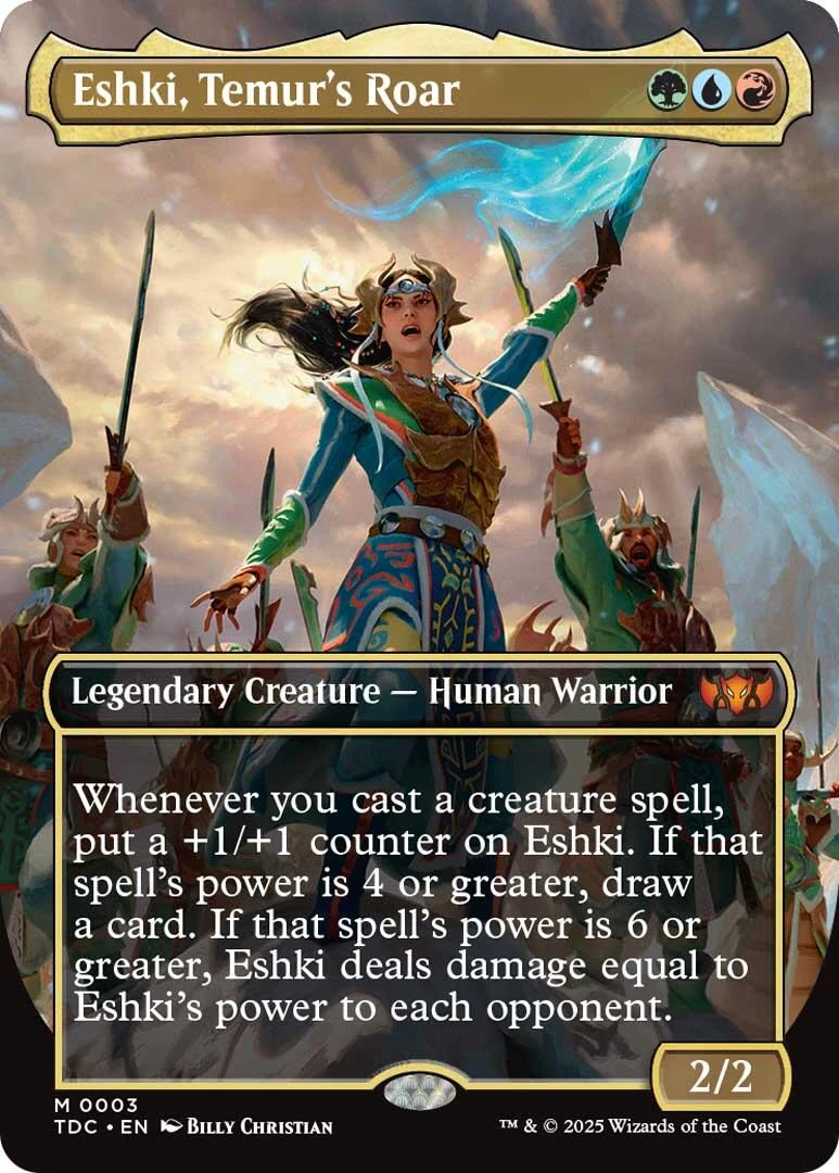 Eshki, Temur's Roar (Borderless) (3)