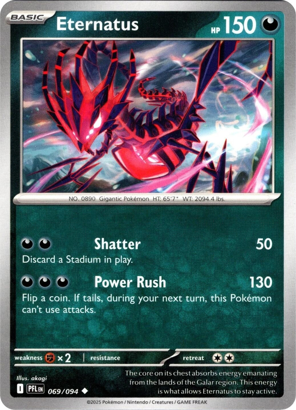 Eternatus (069/094) (ME02: Phantasmal Flames)