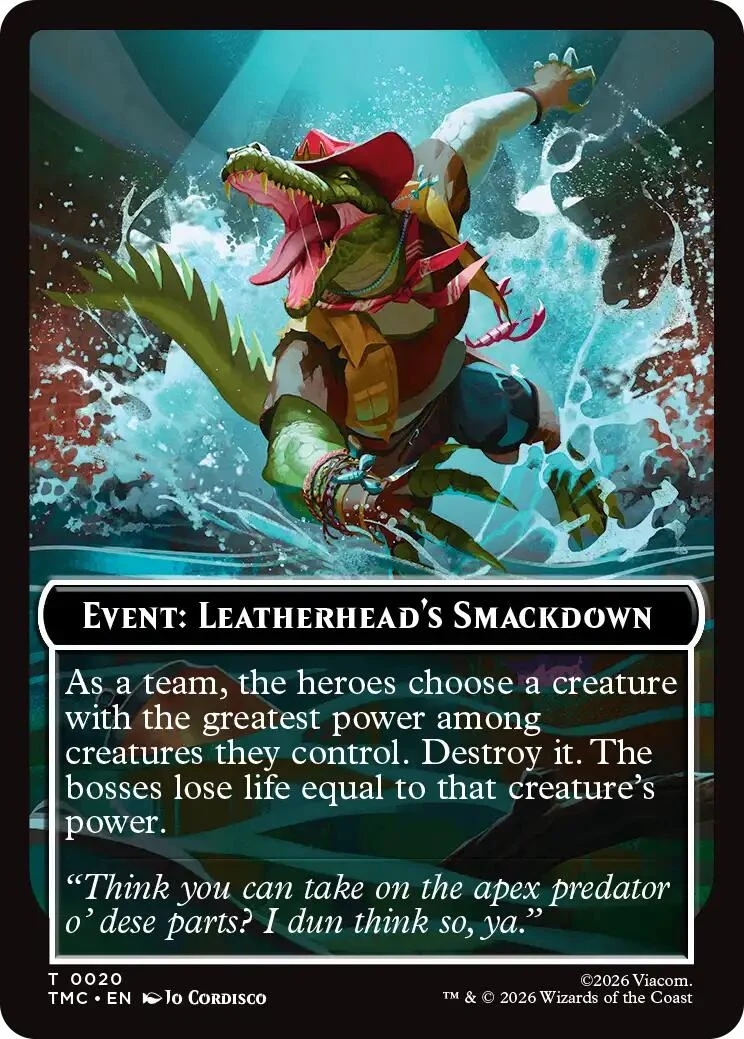 Event: Leatherhead's Smackdown (20) (Teenage Mutant Ninja Turtles)