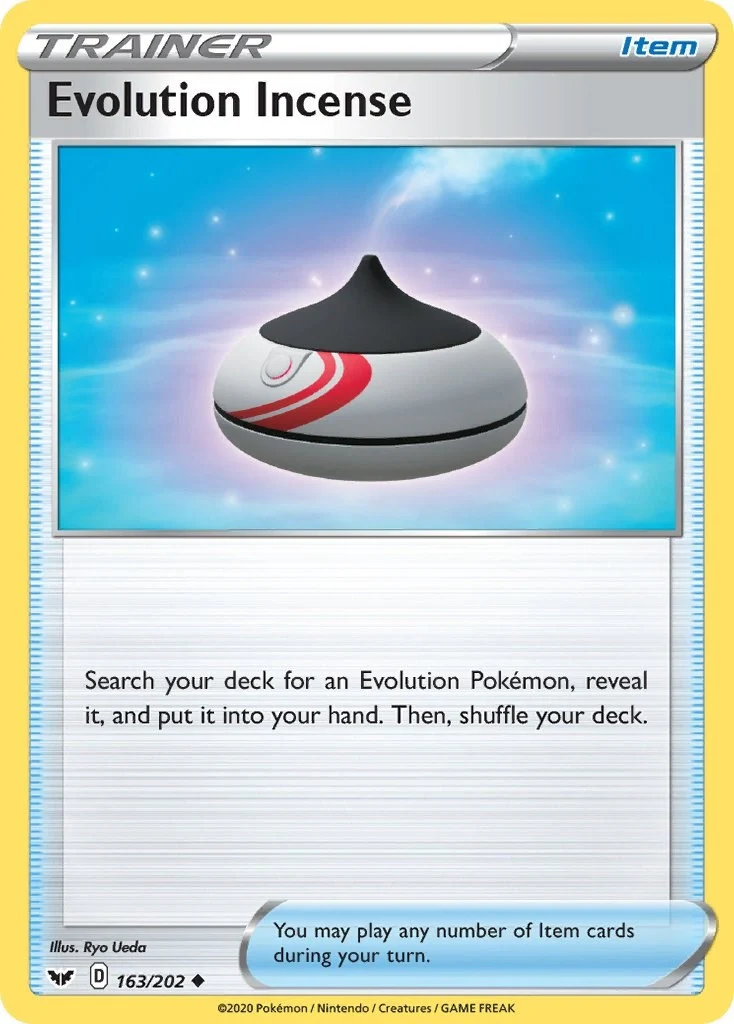 Evolution Incense (163/202) (SWSH01: Sword & Shield Base Set)
