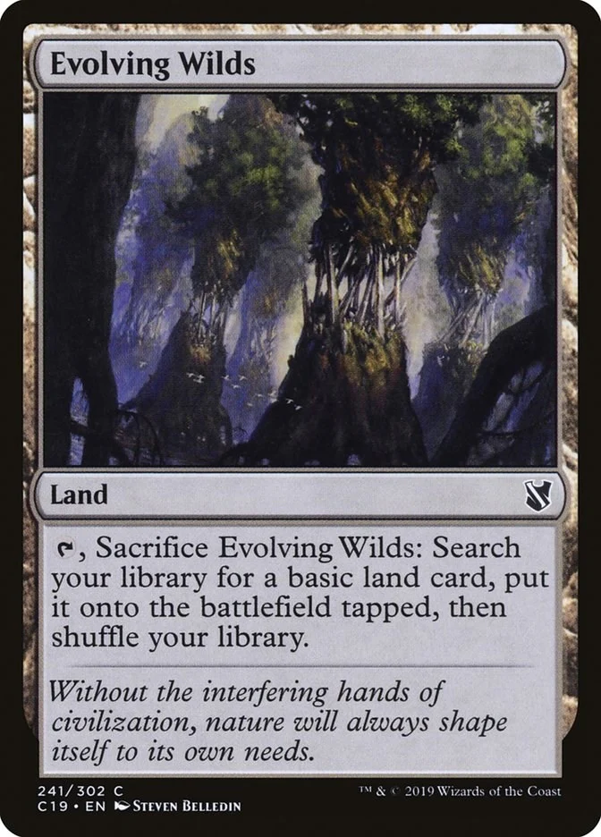 Evolving Wilds (241) (Commander 2019)