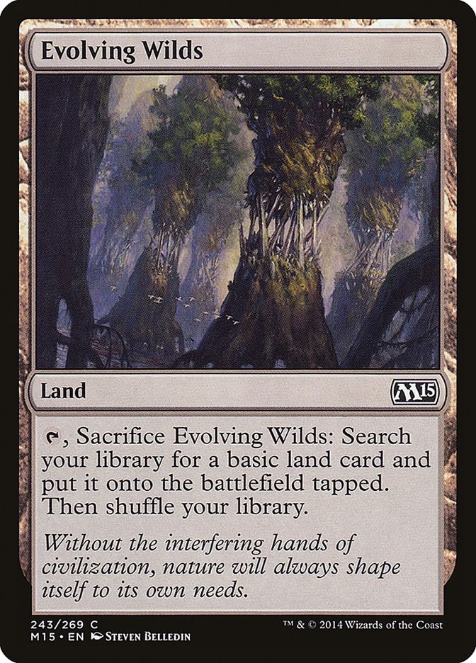 Evolving Wilds (243) (Magic 2015 (M15))