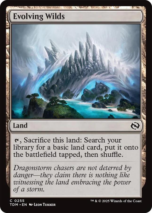 Evolving Wilds (255) (Tarkir: Dragonstorm)