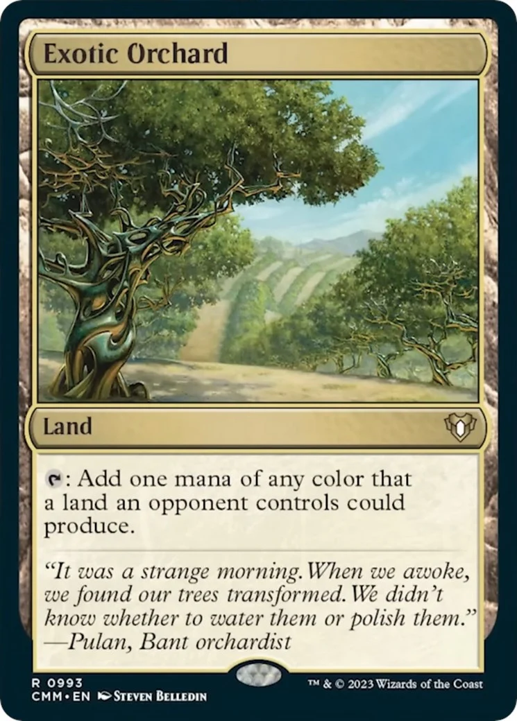 Exotic Orchard (993) (Commander Masters)