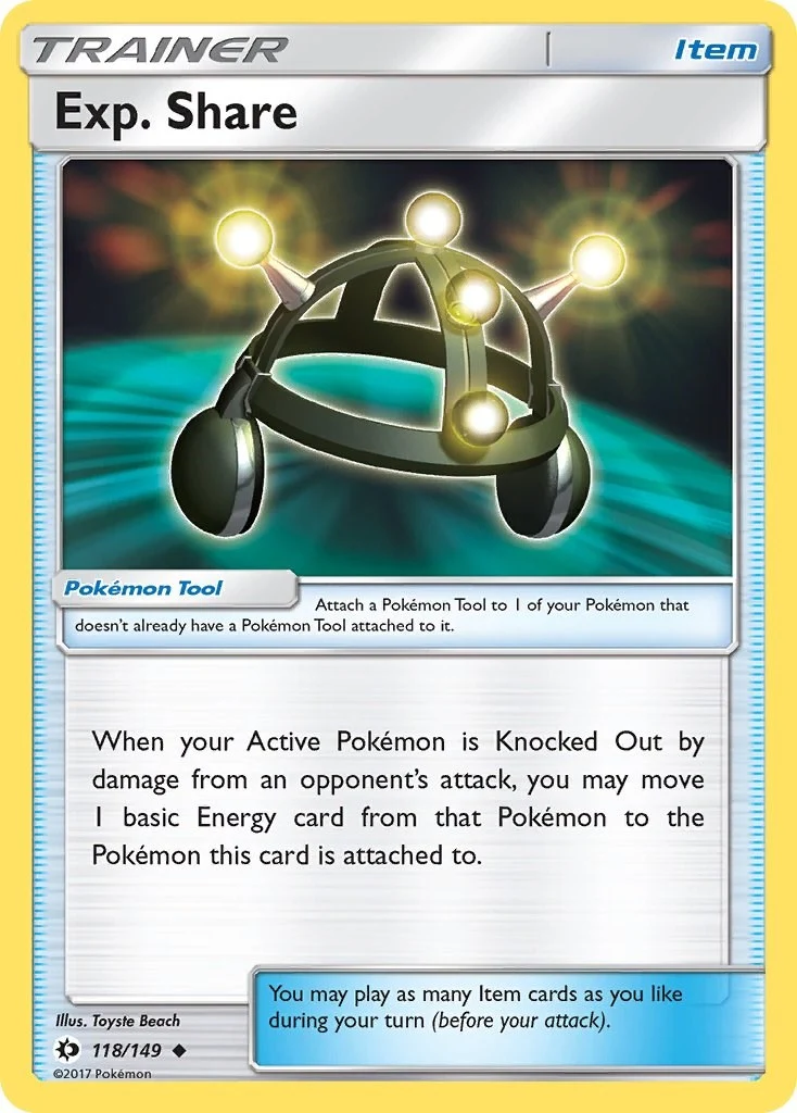 Exp. Share (118/149) (SM Base Set)