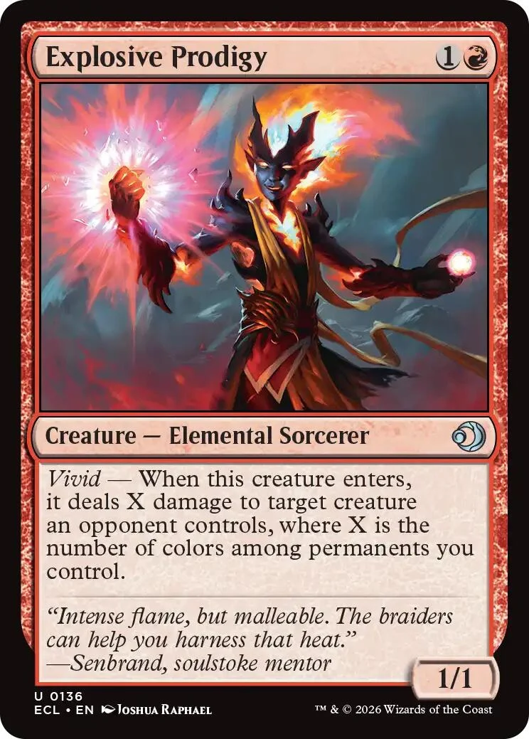 Explosive Prodigy (136) (Lorwyn Eclipsed)