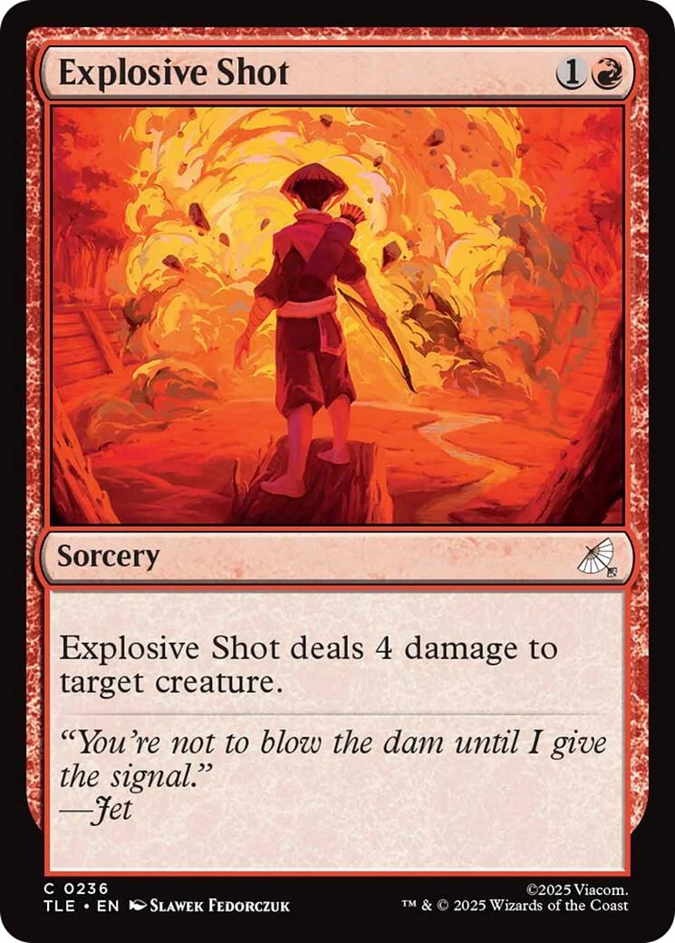 Explosive Shot (0236) (236) (Avatar: The Last Airbender: Eternal-Legal)