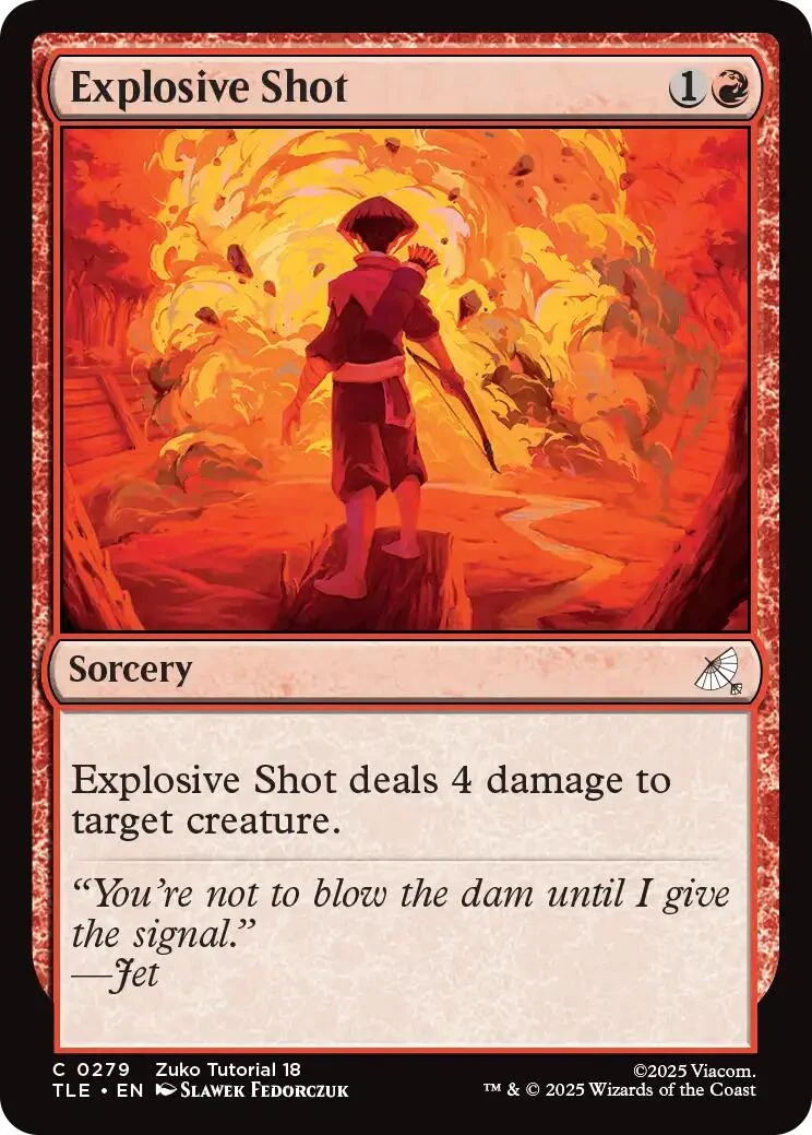 Explosive Shot (0279) (279) (Avatar: The Last Airbender: Eternal-Legal)
