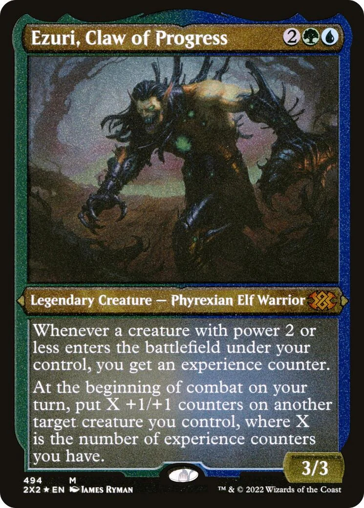 Ezuri, Claw of Progress (Foil Etched) (494)