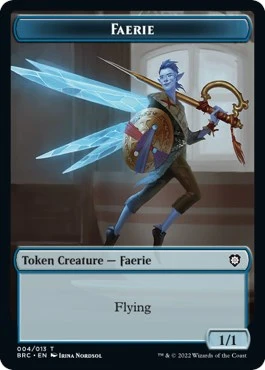 Faerie // Powerstone Double-Sided Token (4 // 7)