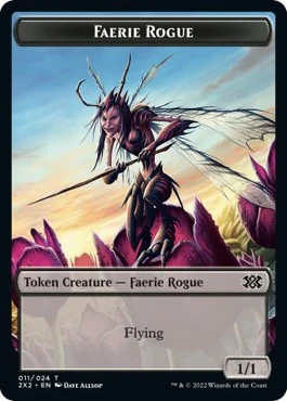 Faerie Rogue // Spirit (008) Double-Sided Token (11 // 8)