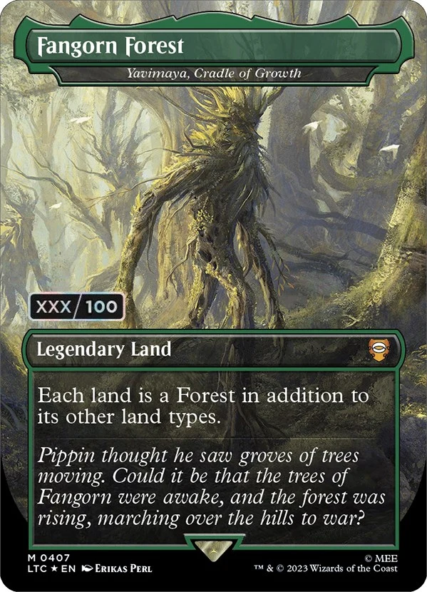 Fangorn Forest - Yavimaya, Cradle of Growth (Serial Numbered) (407)
