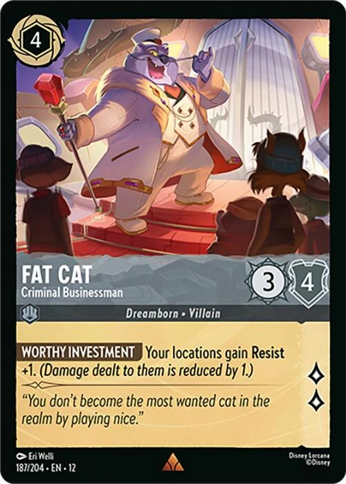 Fat Cat - Criminal Businessman (187/204) (Wilds Unknown)