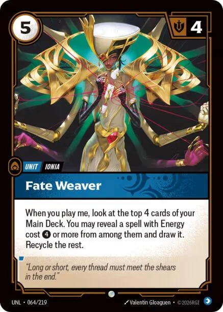 Fate Weaver (064/219) (Unleashed)