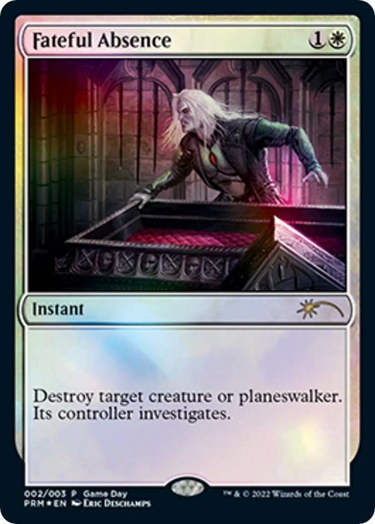 Fateful Absence (2) (Game Day & Store Championship Promos)