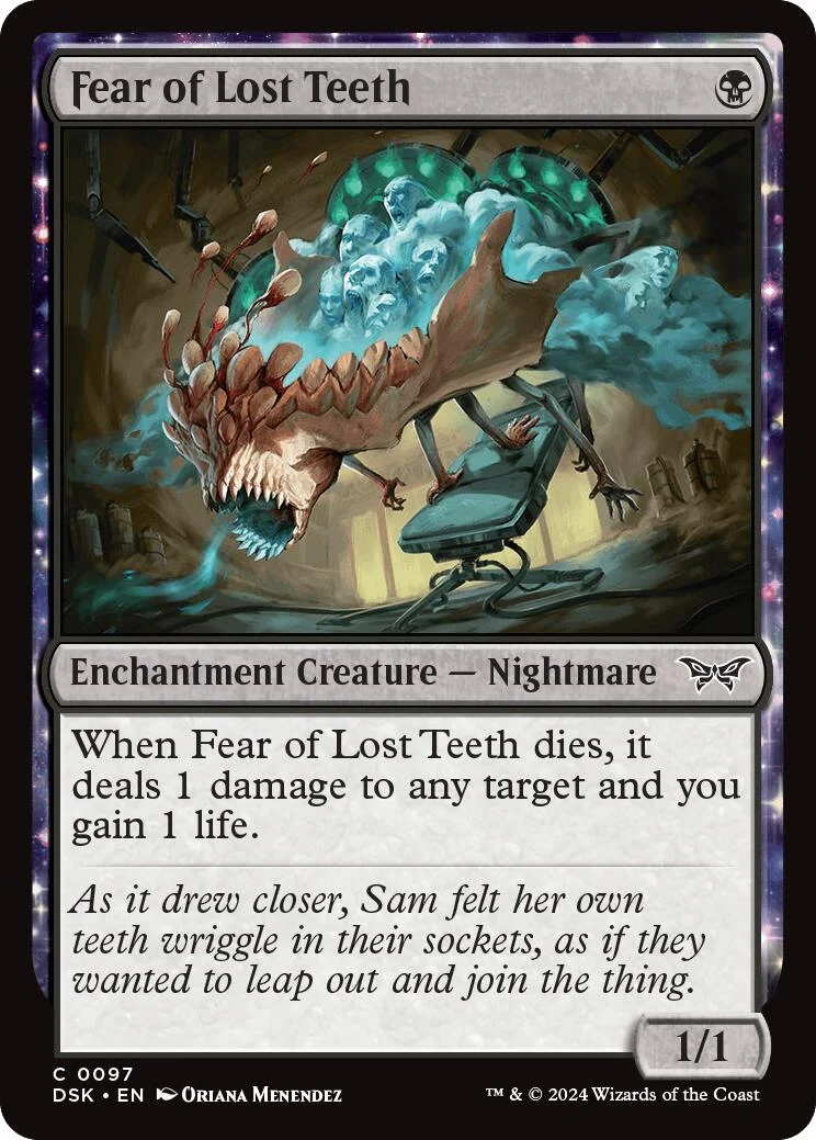 Fear of Lost Teeth (97)