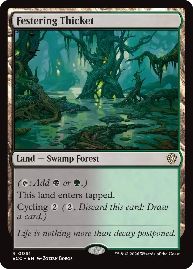 Festering Thicket (61) (Lorwyn Eclipsed)