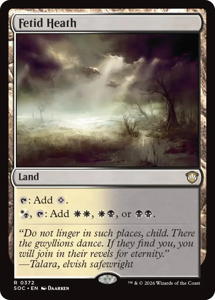 Fetid Heath (372) (Secrets of Strixhaven)
