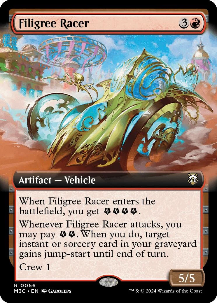 Filigree Racer (Extended Art) (56) (Modern Horizons 3)