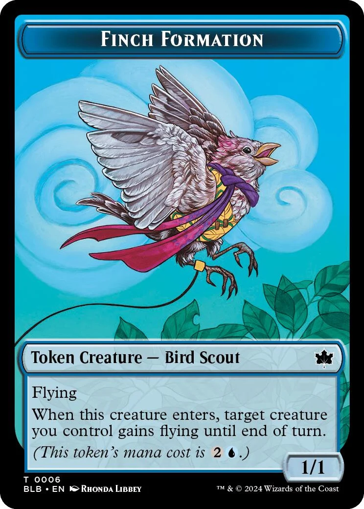 Finch Formation Token (6)