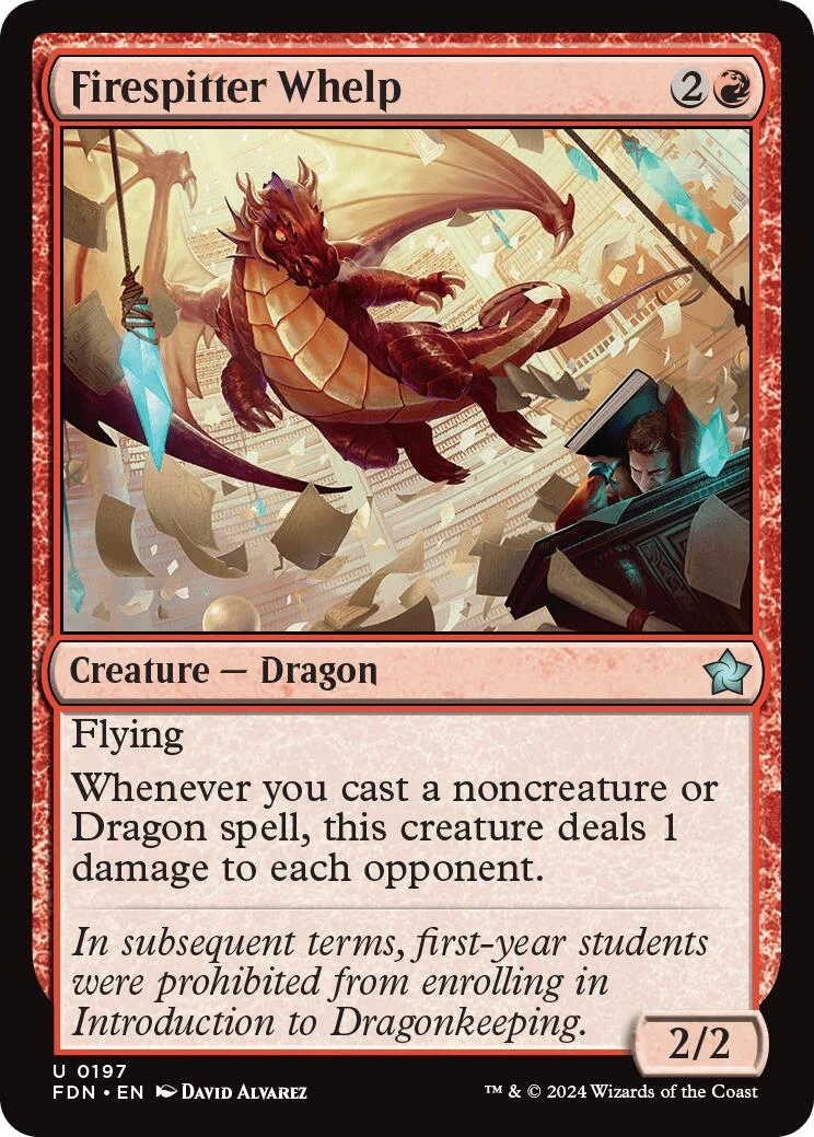 Firespitter Whelp (197) (Foundations)