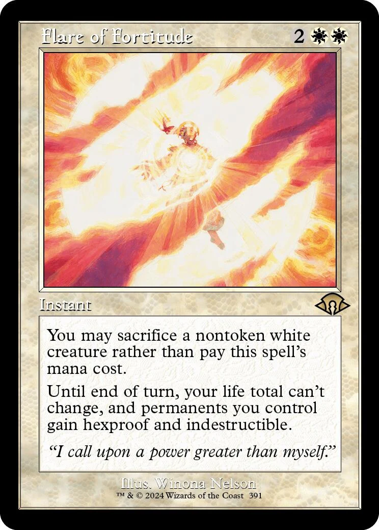 Flare of Fortitude (Retro Frame) (391) (Modern Horizons 3)