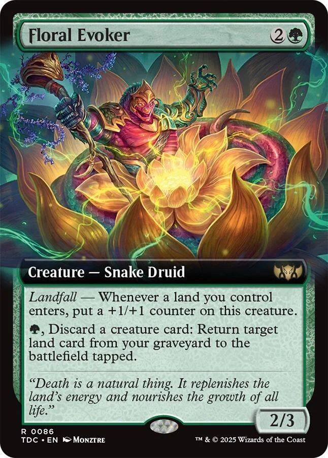 Floral Evoker (Extended Art) (86)