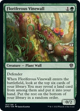 Floriferous Vinewall (163)