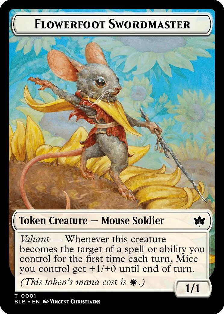 Flowerfoot Swordmaster Token (1)